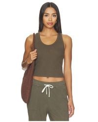 PERFECTWHITETEE - Blondie Structured Rib Bra Friendly Tank - Lyst