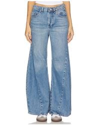 Free People - Bequeme High-Waist-Hose Mit Weitem Bein We The Free Eden - Lyst