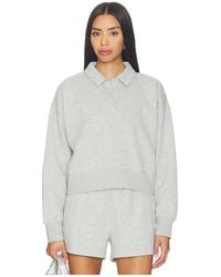 Beyond Yoga - Luxefleece Collared Sweatshirt - Lyst