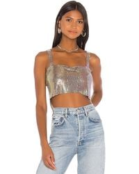 superdown - Chain Crop-Top Shana - Lyst