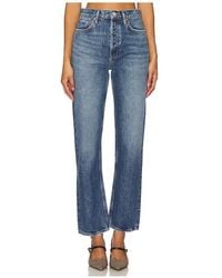 Agolde - Straight-Jeans Mit Hohem Bund 90S Pinch Waist - Lyst