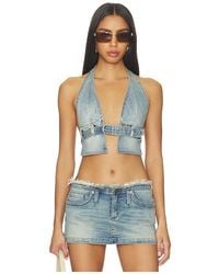 A.Brand - Halter Belt Top - Lyst