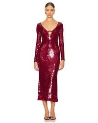 Bardot - Verona Sequin Maxi Dress - Lyst