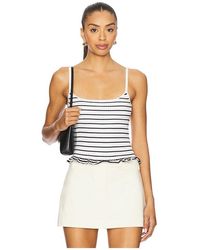 L'academie - 'Academie By Marianna Nicole Ribbed Tank - Lyst