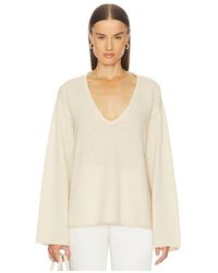 L'academie - 'Academie Brenne Neck Sweater - Lyst