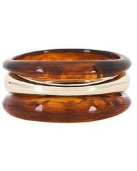 BaubleBar - Raven Resin Bangle Set - Lyst