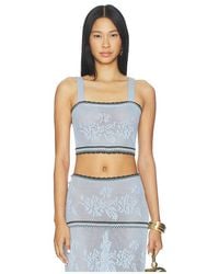 Agua Bendita - X Revolve Vicky Crop Top - Lyst
