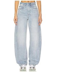 Alexander Wang - Float Mid Rise Jean En Color Azul Talla (También En 26, 27, 30) - Lyst