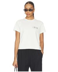 Anine Bing - Shelley I See You I Love You Tee - Lyst