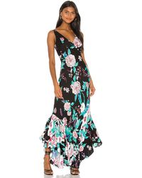 Diane von Furstenberg Florain Dress in Black. Size 00,2. - Schwarz