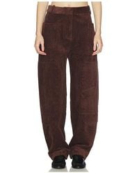Ganni - Seersucker Corduroy Pant - Lyst