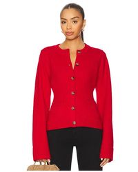 GOOD AMERICAN - Button Front Knit Cardigan - Lyst