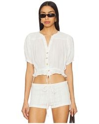 Free People - X We The Free Little Cloud Shirt - Lyst