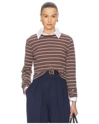 Helsa - The Rib Long Sleeve Tee - Lyst