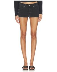A.Brand - 00 Mini Skirt - Lyst