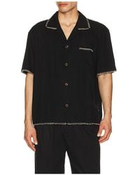 Rhythm - Relaxed Whip Stitch Shirt - Lyst