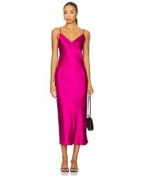 SABLYN - Taylor V-Neck Bias Cut Dress - Lyst