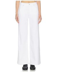 AG Jeans - Saige Wide Leg Jeans - Lyst