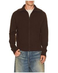 Entire studios - Knit Zip Up Jacket - Lyst
