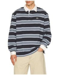 Lacoste - Camisa En Color Azul Marino Talla (También En 4, 5, 7, 6) - Lyst