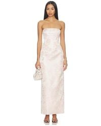 MORE TO COME - Maiah Strapless Maxi Dress - Lyst