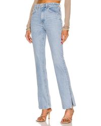 GRLFRND - Harlow High Rise Boot Slit Jeans - Lyst