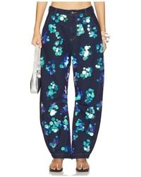 Agua Bendita - Pantalones De Herradura Con Lentejuelas En Color Azul Talla En - Lyst
