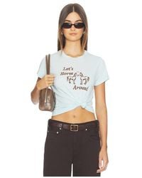 Daydreamer - Let's Horse Around Burnout Vintage Tee - Lyst