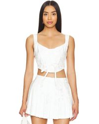 For Love & Lemons - X Revolve Mira Crop - Lyst