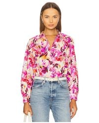 Ulla Johnson - Tahlia Blouse En Color Fucsia Talla (También En 4) - Lyst