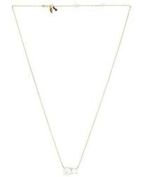 Shashi - Double Solitaire Necklace - Lyst