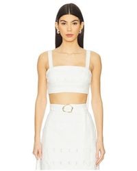 AMUR - Gabi Textured Top - Lyst