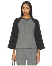 Bobi - Color Block 3/4 Sleeve Raglan - Lyst