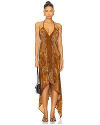 Rococo Sand - High Low Handkerchief Dress - Lyst
