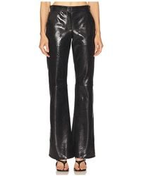 The New Arrivals Ilkyaz Ozel - Lenny Leather Pant - Lyst