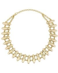 Luv Aj - Milan Bead Stud Necklace - Lyst