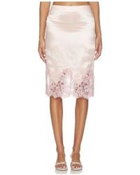 Camila Coelho - Mireya Midi Skirt - Lyst