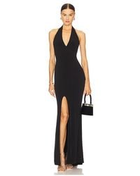 Nookie - X Revolve Illegal Halter Gown - Lyst