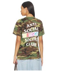 ANTI SOCIAL SOCIAL CLUB - Camiseta En Color Verde Talla (También En M, S, Xl/1X) - Lyst