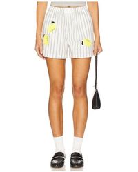 Kule - The Limon Shorts En Color Negro, Blanco Talla (También En M, S, Xl, Xs) - Lyst