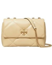 Tory Burch - Bolso Hombro Kira En Color Amarillo Talla - Lyst