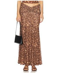 LOBA - Macarena Maxi Skirt - Lyst