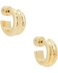 Jenny Bird - Mini Lennon Hoops - Lyst