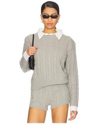 Lioness - Coastal Cable Knit - Lyst