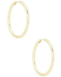 Shashi - Pendientes De Aro Essential En Color Oro Metálico Talla - Lyst