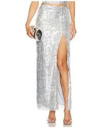 Michael Costello - X Revolve Seona Maxi Skirt - Lyst