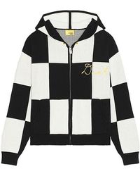 DIET STARTS MONDAY - Sudadera Con Cremallera Completa Checkered Jacquard En Talla En - Lyst