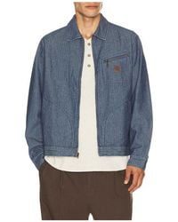 Brixton - Mechanic Garage Zip Jacket - Lyst