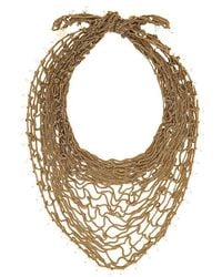 Lelet - Chain Bandana With Freshwater Pearls - Lyst