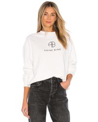 Anine Bing Ramona スウェットシャツ - ホワイト